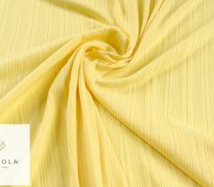 Ribbed Knit Fabric Viscose 90cm - Yellow