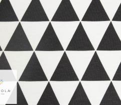 Jersey single – black and white triangles 2,5 Lm