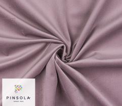 Upholstery knitted fabric Velour - soft lilac