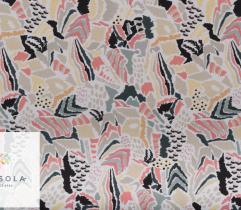 Woven Viscose Fabric - light patterns
