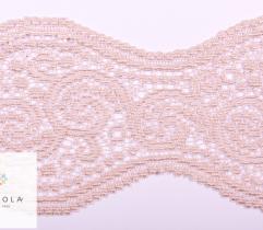 Lace 16 cm - wave on pink