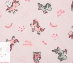 Jersey Single - rosa Ponys 