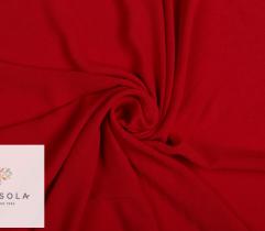 Woven Crepe fabric – red