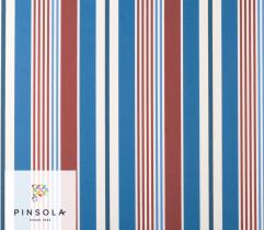 Woven Lotos Fabric 260 g - verdical stripes