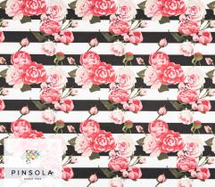 Woven Lotos fabric 260 g - rose garden