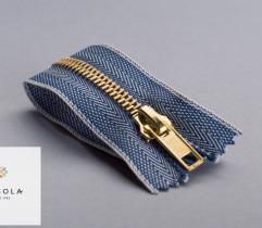 Zipper Metal Type 5 Close End 14 cm - Blue