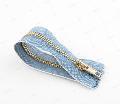 Zipper Metal Type 5 Close End 18 cm - Jeans