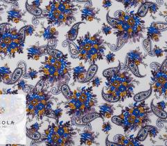 Woven Viscose Fabric - Winter Paisley