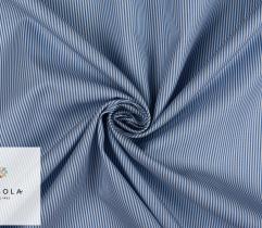 Woven Premium Fabric - Blue Stripes