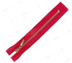 Zipper Metal Type 3 Close End 14 cm - Coral