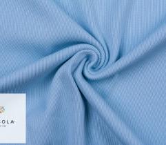Rib Knit Fabric Tubular 60 cm – Light Blue