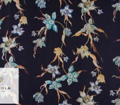 Woven Viscose Fabric – Floral Ornament 2,2Lm