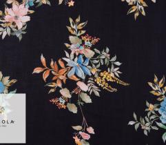 Woven Viscose Fabric – Pastel Bouquets