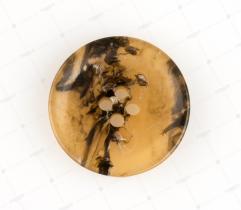 Button 22 mm - Bright Brown 