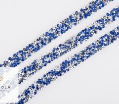 Thermo Tape with Crystals - Cornflower Blue