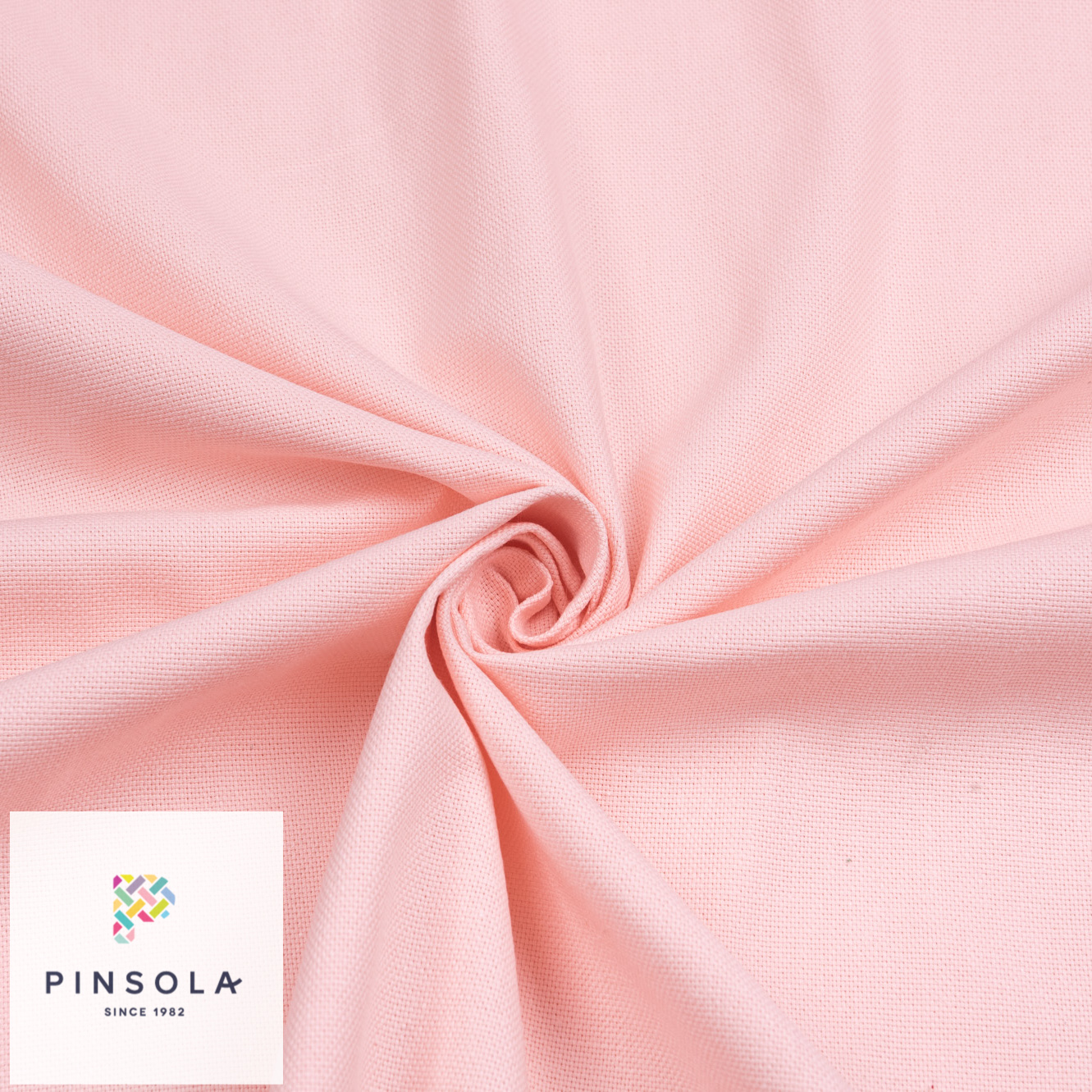 Standard Karu marmorering Panama Stoff Rose - Polen Pinsola