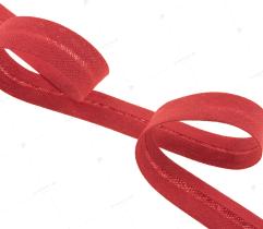  Baumwoll-Schrägband 18 mm  - Rot