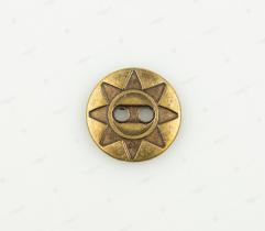 Button Metal 20 mm - Star