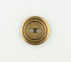 Button Metal 20 mm - Circles