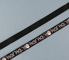 15 mm Ripsband - Ho Ho Ho