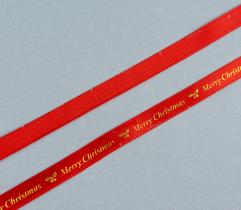 Satin Ribbon 9 mm - Marry Christmas