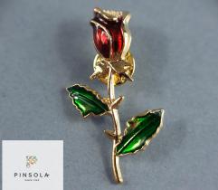 Anstecker Pin - Goldene Rose