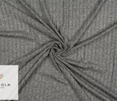 Sweater Knitted Fabric - Dark Grey 1,5 Lm