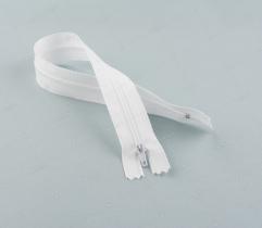 Zipper Spiral Type 3 Close End 18 cm - White