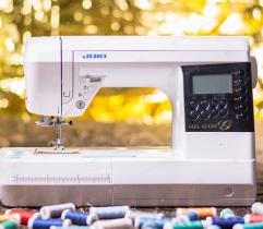 Sewing machine JUKI HZL-G120 + voucher for 100 PLN + a4 pattern