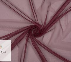Tulle Knitted Fabric - Burgundy