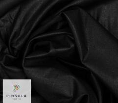 Woven Cotton Fabric - Black