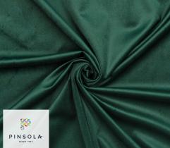 Upholstery Knitted Fabric Velour - Dark Green
