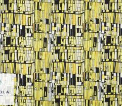 Woven Fabric Barbie - Yellow Mosaic 1,8 Lm