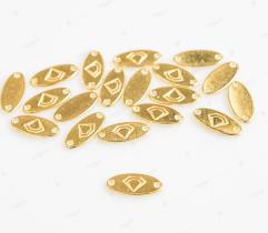 Emblem Applikation - Goldener Diamant
