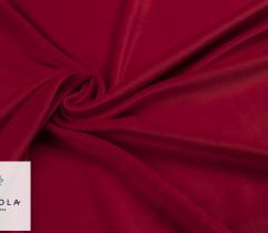 Jersey Velours Bekleidungsstoff - Rot