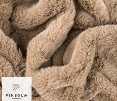 Faux fur hair 20 mm - Light Brown