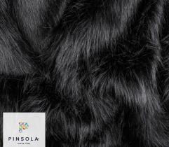 Faux fur hair 60/90 mm - Black