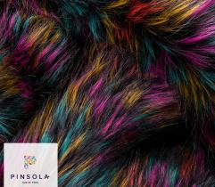 Faux fur hair 55/90 mm - Multi-colour