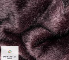 Faux fur hair 25/37 mm - Dark Burgundy