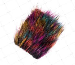 Faux Fur 55/90 mm Multicolour 10x10 cm