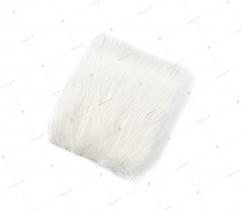Faux Fur Hair 40/65 mm Creme 10x10 cm