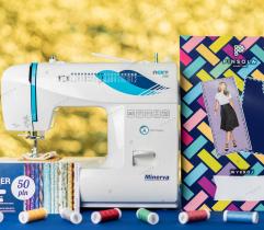 Sewing Machine MINERVA Next 232d + voucher for 50 PLN + a4 pattern