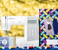 Sewing Machine MINERVA MC 250c + voucher 50 PLN + a4 pattern