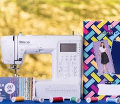 Sewing Machine MINERVA DecorProfessional + voucher 50 PLN + a4 pattern