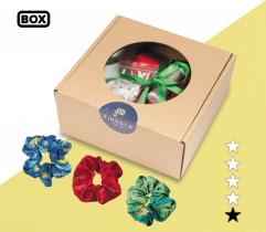 BOX - DIY Gumka Scrunchie 10 szt.