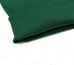 Rib Knit Fabric Tubular 60 cm - Bottle Green