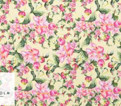 Woven Fabric Silki - Summer Flowers