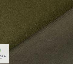 Knitted Look Velcro fabric - Olive Green