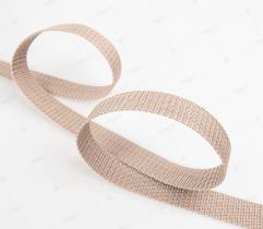 Webbing tape 25 mm - Light Beige