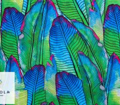 Oxford PU Garden Fabric - Banana Tree